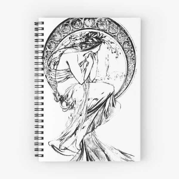 Item preview, Study for Poetry, Alfons Mucha designed and sold by yxela.