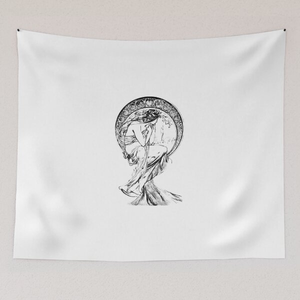 Item preview, Study for Poetry, Alfons Mucha designed and sold by yxela.