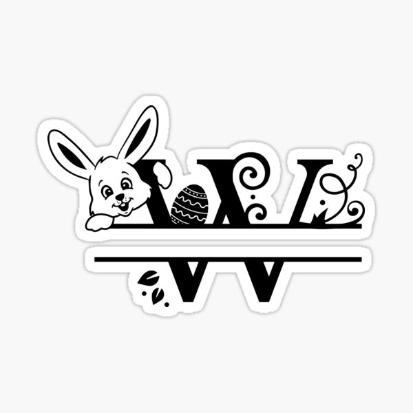 Item preview, Easter abc sticker designed and sold by selfesteeem.