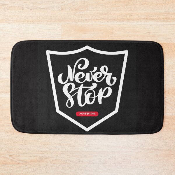 Item preview, Never Stop Manifesting Quote Design  designed and sold by boopsblunt.