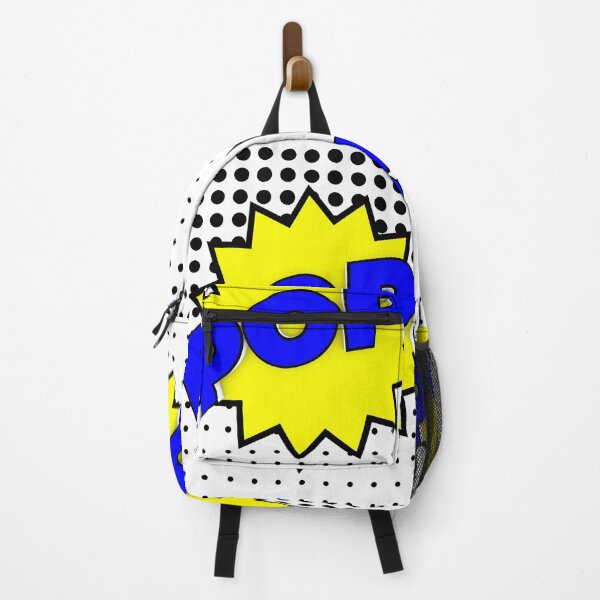 Item preview, Pop! Op Art Comic Inspired Burst Yellow Blue Black Dots designed and sold by hyproinc.
