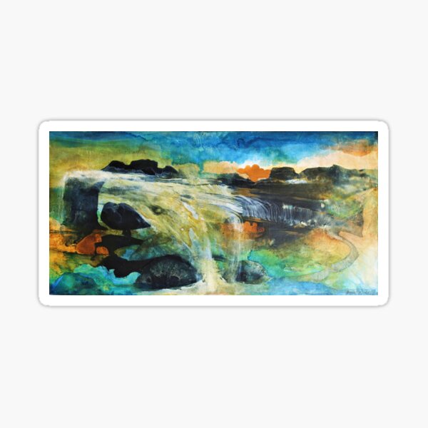 Arcadian Falls ll Sticker
