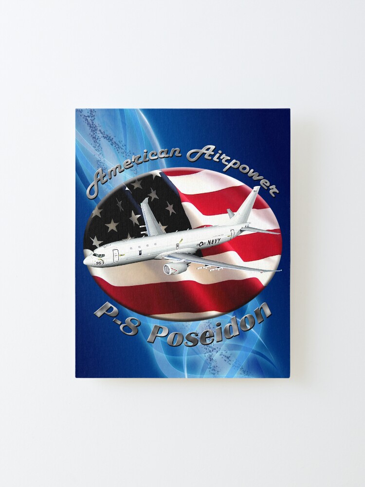 Alternate view of P-8 Poseidon American Airpower Mounted Print