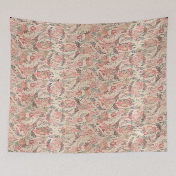 Item preview, Ancient Japanese Silk Fantasy World Weave Japan flower bird designed and sold by Midwest-Goods.
