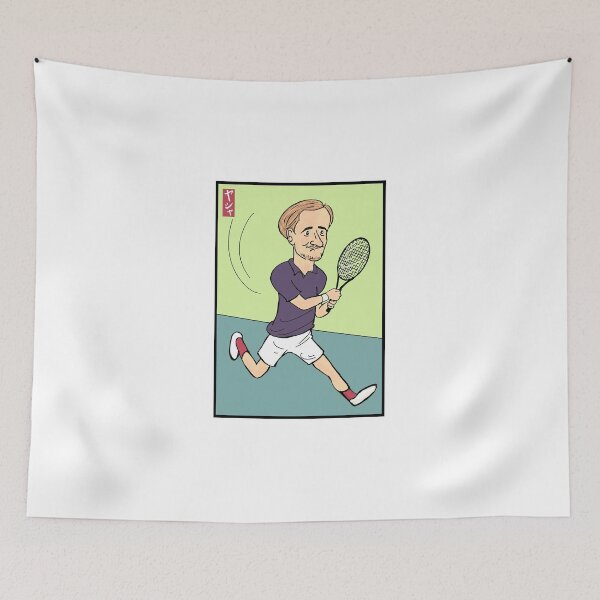 Item preview, Danil Medvedev Tennis Hero designed and sold by Iasha.