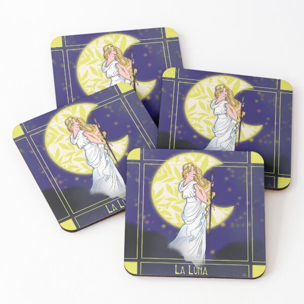 Item preview, Art Nouveau girl designed and sold by Anastasia Toska.