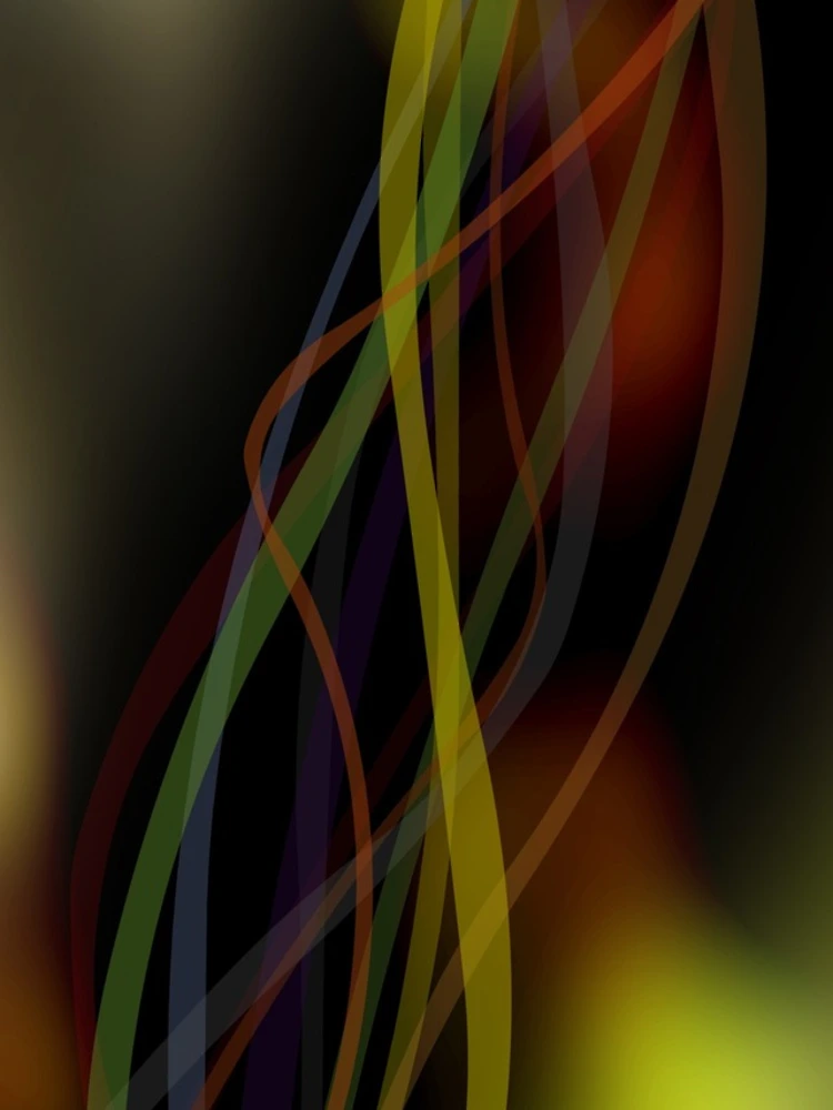 Thumbnail 4 of 4, iPhone Case, Fall Ribbons designed and sold by randomarthouse.