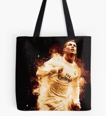 Cristiano Ronaldo 'CR7' Fire Design Tote Bag