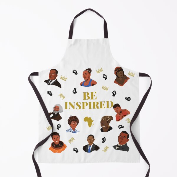 Item preview, BE INSPIRED - BLACK LEGENDS (transparent background) designed and sold by WokeWords.