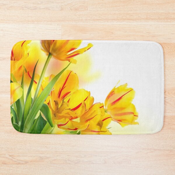 Item preview, Pretty Yellow Floral Merchandise designed and sold by cindyfordyce.