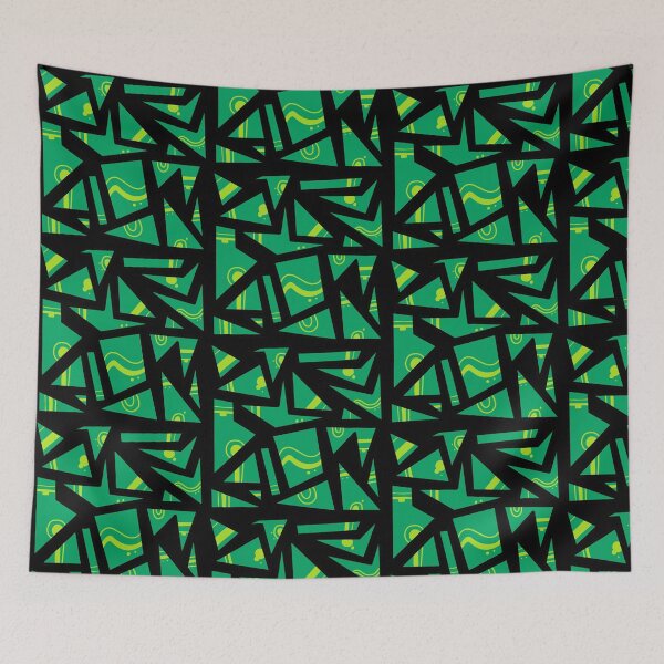 Item preview, Shattered Green Pattern designed and sold by palaco210.