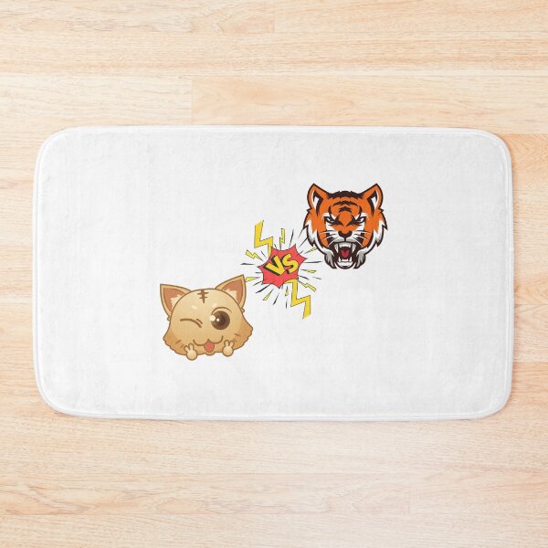 Item preview, cat vs tiger designed and sold by blkstore.