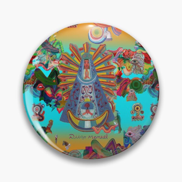 Item preview, Virgin of Lujan and graffitis designed and sold by Diego Manuel Rodriguez.
