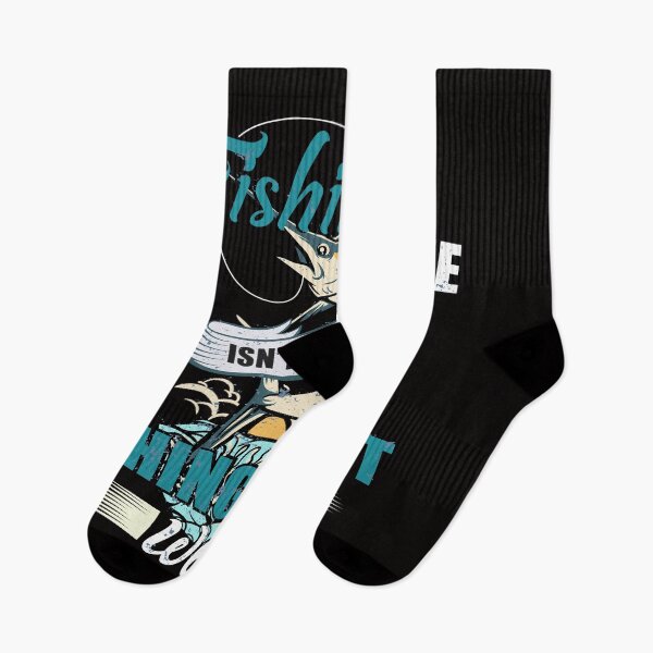 Item preview, MY FISHING LINE ISN'T THE ONLY THING I GET WEF designed and sold by teemaker24.