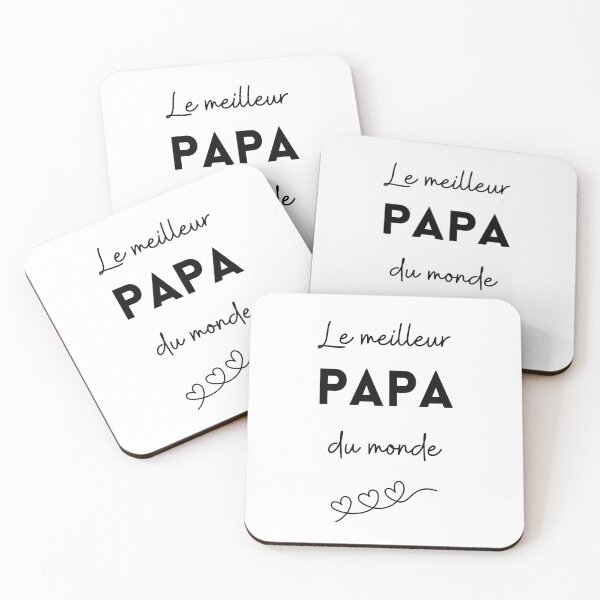 Item preview, Le meilleur papa du monde - best dad in the world in French designed and sold by frenchstylehome.