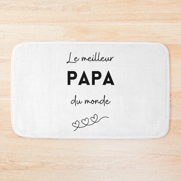 Item preview, Le meilleur papa du monde - best dad in the world in French designed and sold by frenchstylehome.