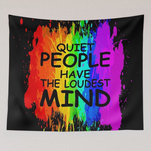 Item preview, Quiet People Have the Loudest Mind designed and sold by jc007.