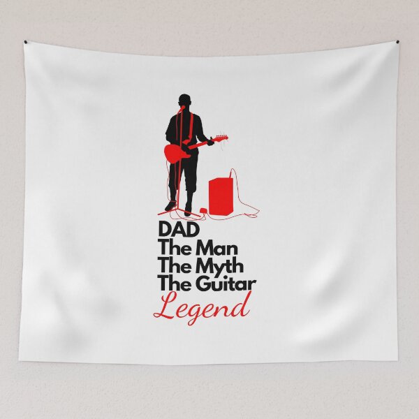 Item preview, Dad The Man The Myth The Guitar Legend designed and sold by Teelogic.