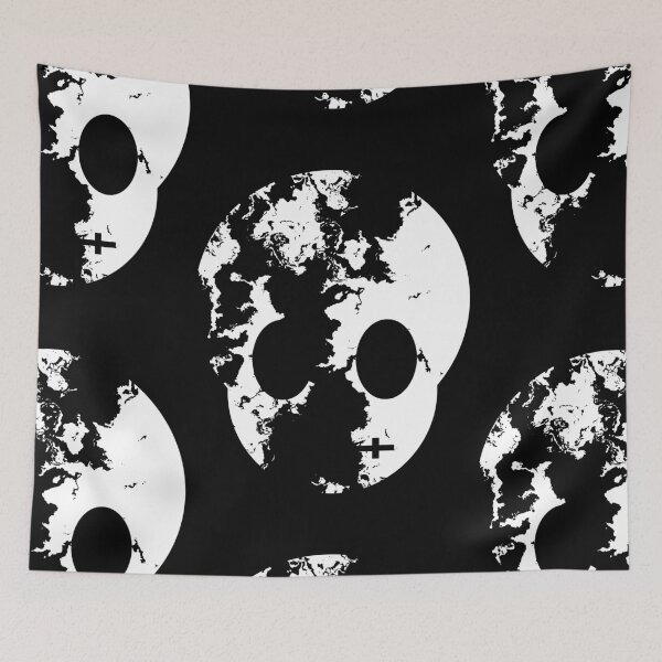 Item preview, Fractured Skull (Black Background) designed and sold by LaurenPatrick.
