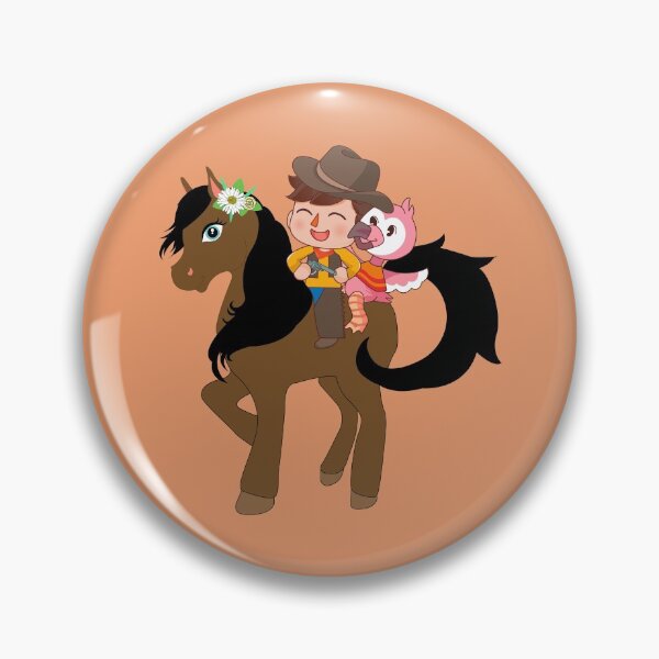Item preview, Flamingo youtube Flamingo Plush together setting on a cute horse , horse to meet you, cartoon cowboy, cute female pony designed and sold by SGS-.