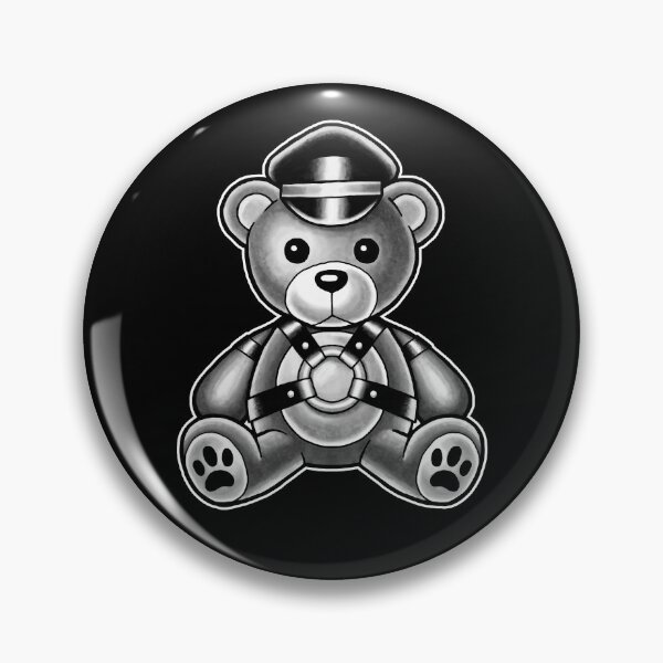 Item preview, Leather teddy bear designed and sold by ericnoseli.