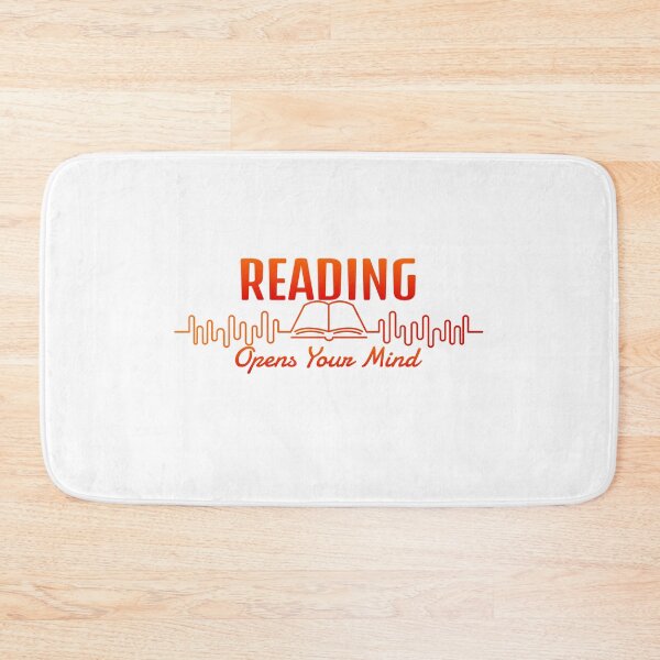 Item preview, reading a book, opens your mind designed and sold by Salkian.