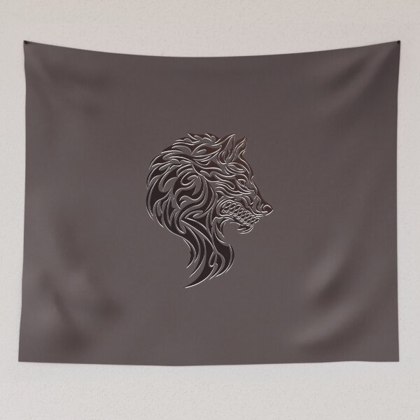Item preview, Embossed Wolf Head designed and sold by shane62.