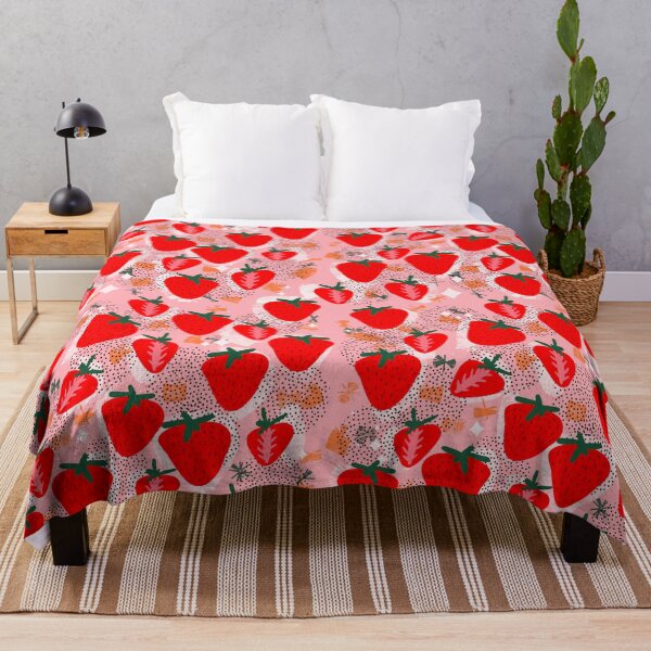 Item preview, Abstract strawberries pattern designed and sold by AKart19.