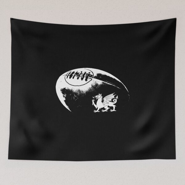 Item preview, welsh rugby union designed and sold by roartstreet.