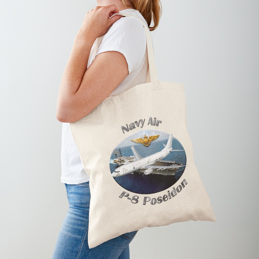 P-8 Poseidon Navy Air Tote Bag