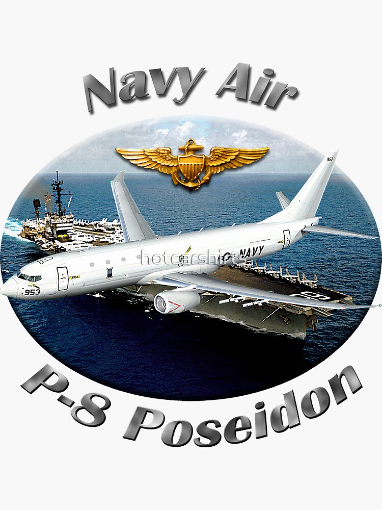 P-8 Poseidon Navy Air by hotcarshirts