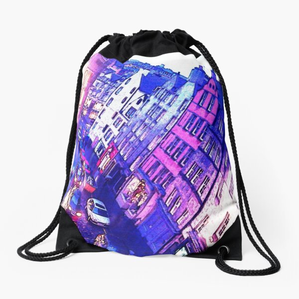 Evening Scenery Drawstring Bag