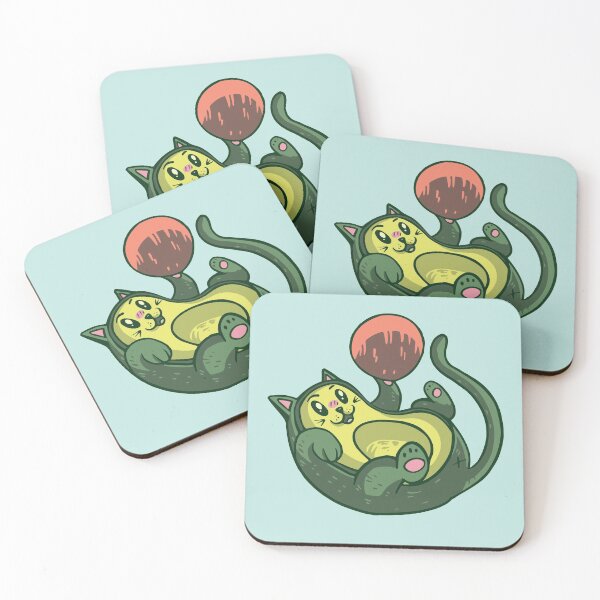 Item preview, Avocado Kitten  designed and sold by Timegraf.