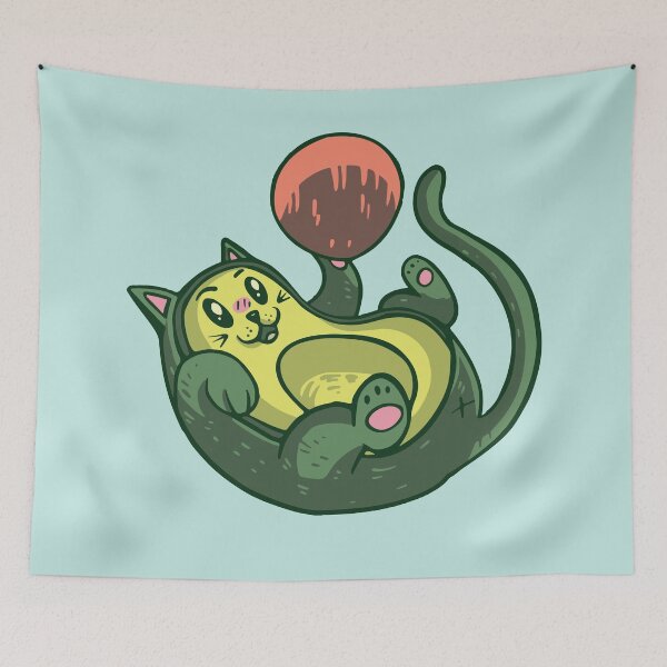Item preview, Avocado Kitten  designed and sold by Timegraf.