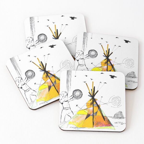 Item preview, Tipi magic nature girl  designed and sold by EinatMo.