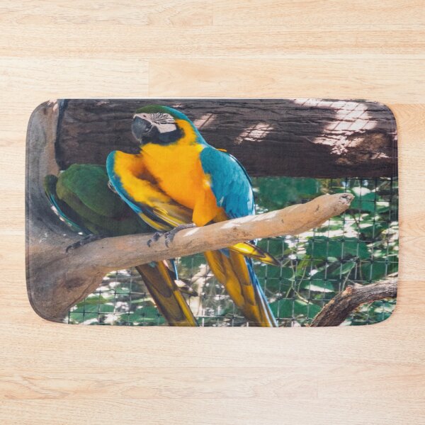 Item preview, The blue and yellow macaw is a beautiful tropical parrot designed and sold by whitedove457.