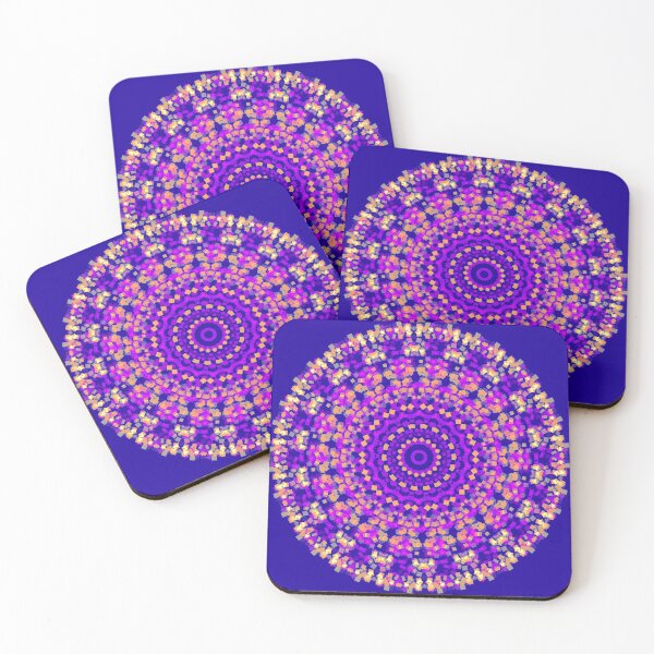 Item preview, mandala designs, mandala scurbs for him, mandala art,beautiful  mandala art  for yoga and meditation fans blue and gold designed and sold by Design Repo.