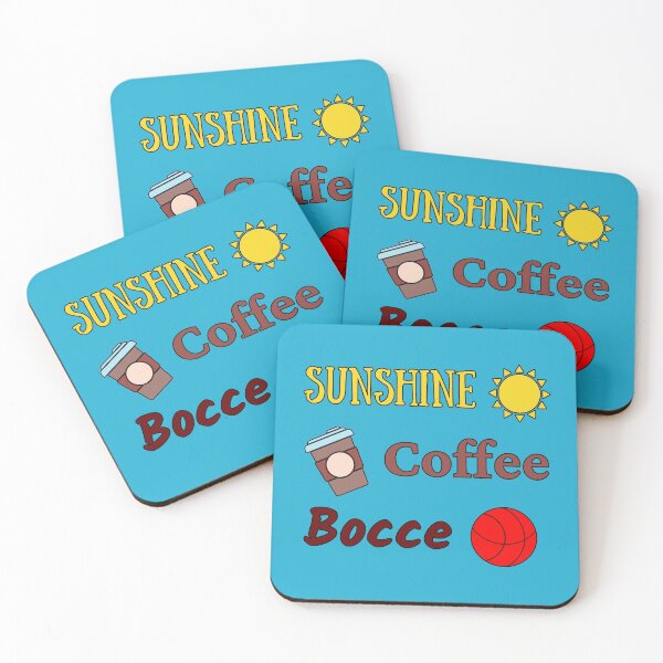Item preview, Sunshine, Coffee, and Bocce Ball designed and sold by TommysShop.
