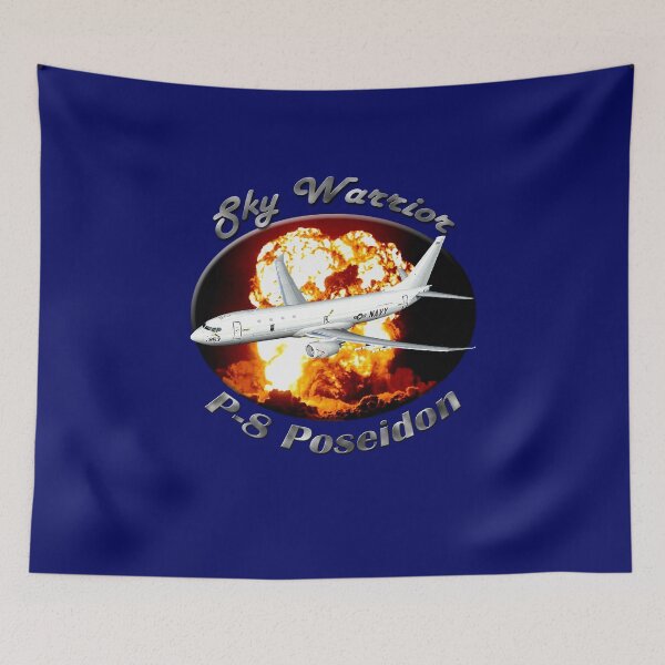Item preview, P-8 Poseidon Sky Warrior designed and sold by hotcarshirts.