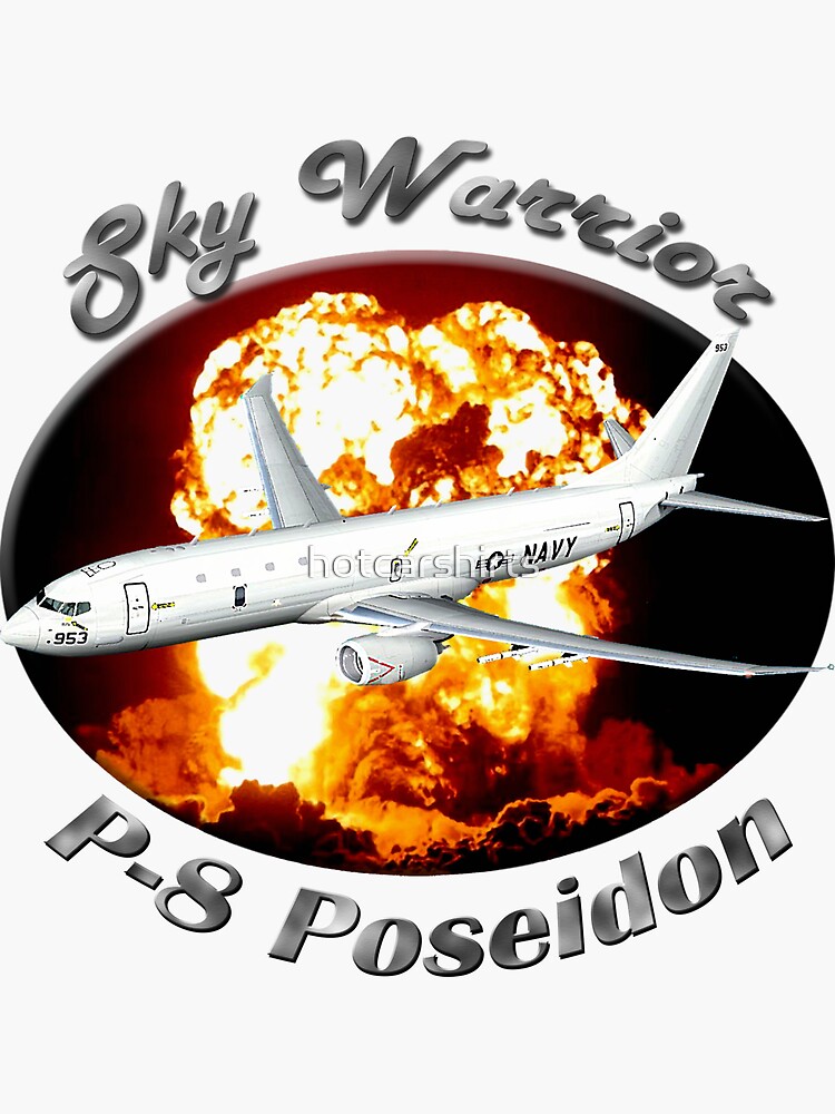 P-8 Poseidon Sky Warrior by hotcarshirts