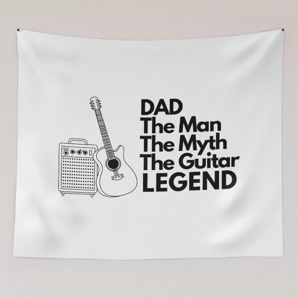 Item preview, Dad The Man The Myth The Guitar Legend designed and sold by Teelogic.