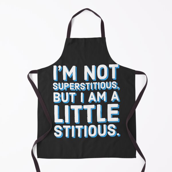 Item preview, The office Michael Scott qoute I'm not superstitious but I am a little stitous designed and sold by Printeddesignzz.
