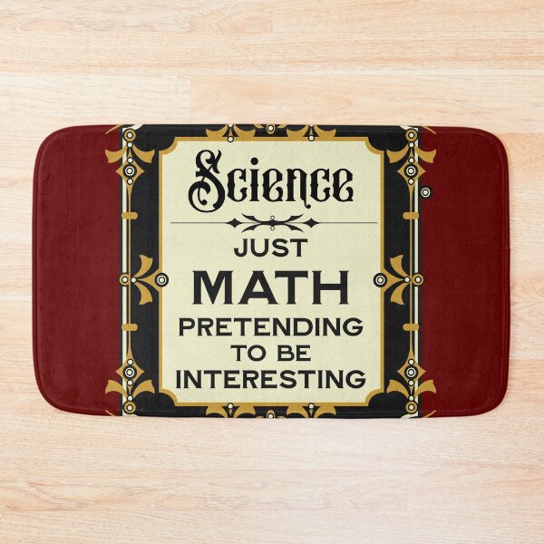 Item preview, SCIENCE, just math pretending to be interesting designed and sold by sandpiperstudio.