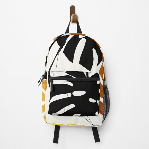 Item preview, Black and golden monstera leaf mama art designed and sold by MariaMataArt.