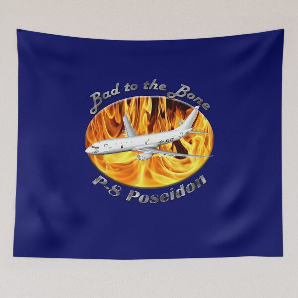Item preview, P-8 Poseidon Bad To The Bone designed and sold by hotcarshirts.