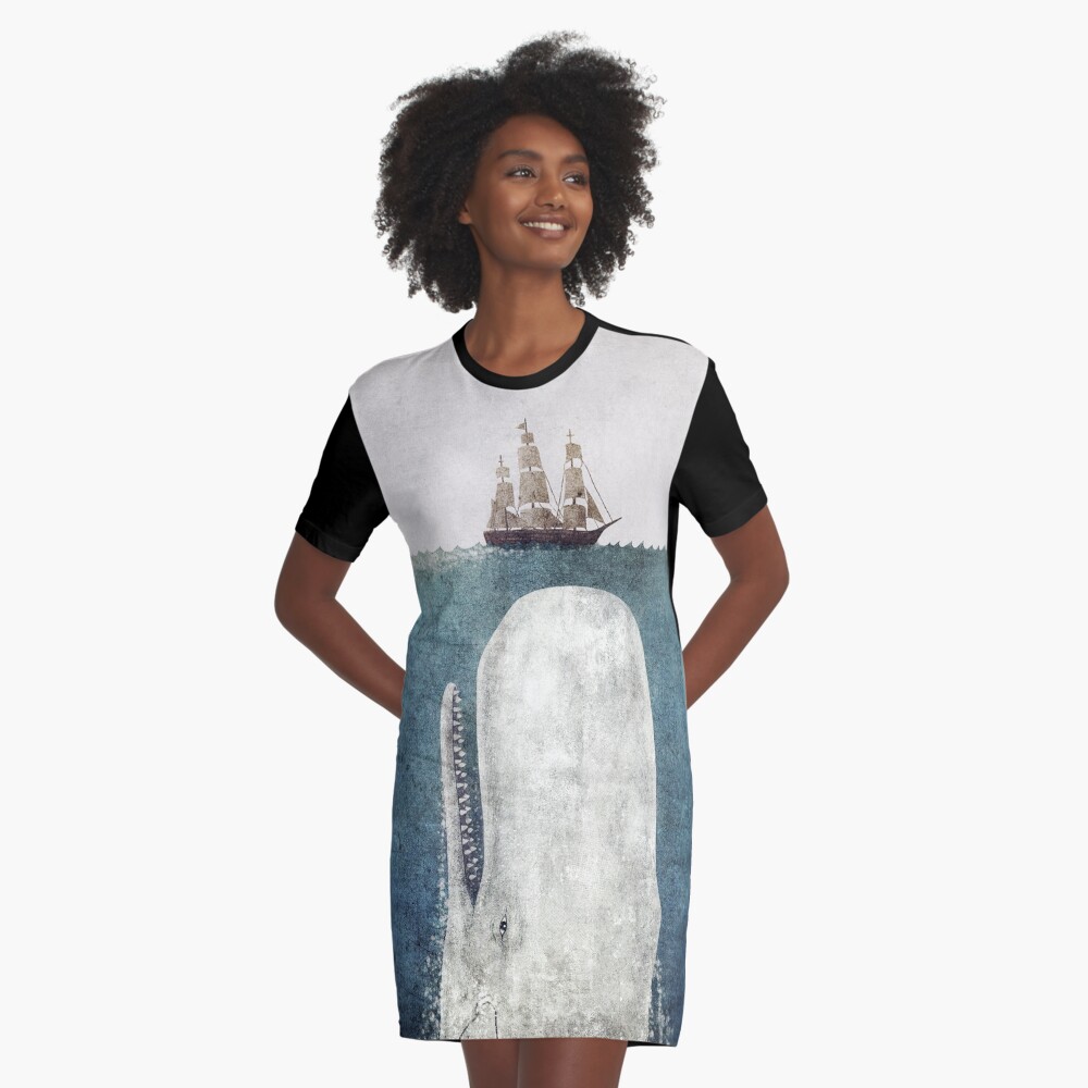 Item preview, Graphic T-Shirt Dress designed and sold by TerryFan.