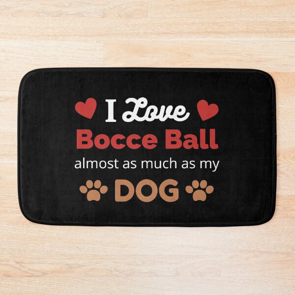 Item preview, Do you love Bocce Ball and your Dog? designed and sold by TommysShop.