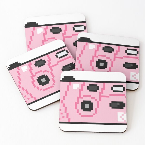 Item preview, pink kodak disposable camera pixelated design designed and sold by justformyself.