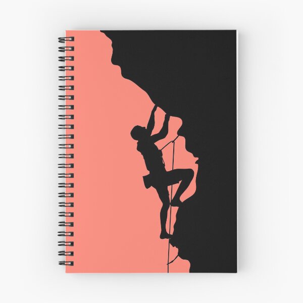 Artikelvorschau, Silhouette eines Kletterers entworfen und verkauft von NeteDesign.