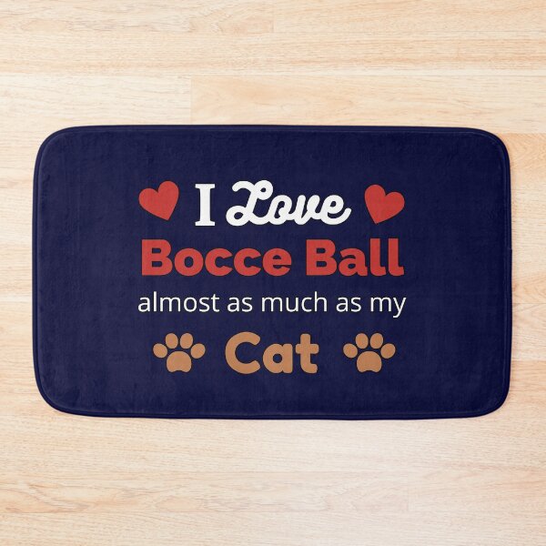 Item preview, Do you love Bocce Ball and your Cat? designed and sold by TommysShop.